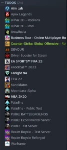 Steam Main Csgo 3K Hora / Gamersclub -Muitos Jogos Comprados - Counter Strike
