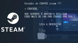 Steam Gerador De Chaves + Checker ⭐ - Outros