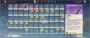 VENDO CONTA RANK25: DILUC, VENTI, FISCHL - Genshin Impact