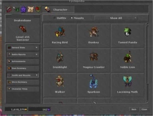 MS 455 GENTEBRA - COM TODOS OS ITENS - 15% LOYALT - Tibia