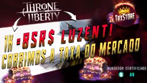 Throne And Liberty 1K=85R$ Luzenti - Outros