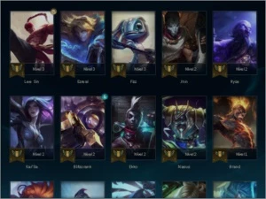 Conta league of legends unrankd lvl 30 LOL