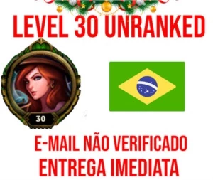 Conta Smurf unraked + skin ultimate - League of Legends LOL
