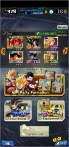 Conta de db legends top10k - Dragon Ball Legends