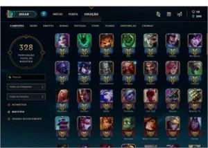 Contas lol DiamanteIV - Gold l - League of Legends