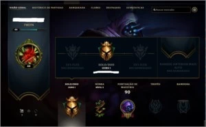 Contas lol DiamanteIV - Gold l - League of Legends