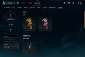 Contas lol DiamanteIV - Gold l - League of Legends