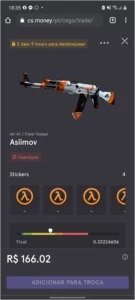 AK-47 ASIIMOV FIELD TESTED - Counter Strike CS