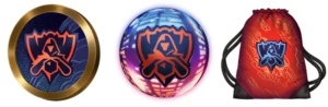 25 Orbes do mundial + saco de brindes + 400 emblemas - League of Legends LOL