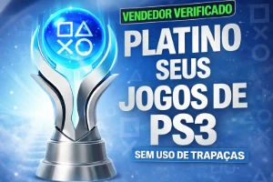 Platina Para seus Jogos de PS3 100% Legítimo | Sem Trapaças - Outros