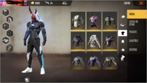 CONTA FF CALÇA ANGELICAL 8 PASSES MUITAS INCUBADORAS - Free Fire