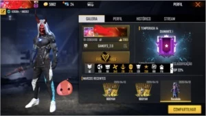 CONTA FF CALÇA ANGELICAL 8 PASSES MUITAS INCUBADORAS - Free Fire