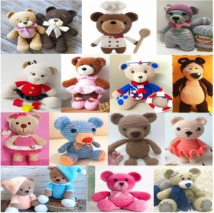 40 Receitas Amigurumi Ursinhos - Português - Outros