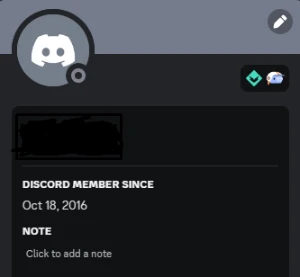 Conta Discord Badge Pig - Early Supporter 2016 - Redes Sociais