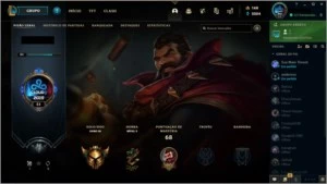 CONTA GOLD 4, 43 champs 3 skins - League of Legends LOL