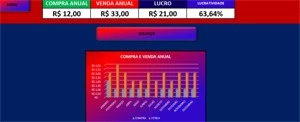 Planilha EXCEL: Gerenciamento de Clientes/Compras/Vendas - Planilhas e Dashboards