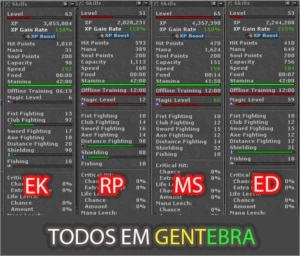 EK 63 - RP 51 - MS 64 - ED 53 - Tibia