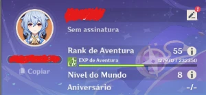 Vendendo conta de Genshin (Leia a descrição!!) - Genshin Impact