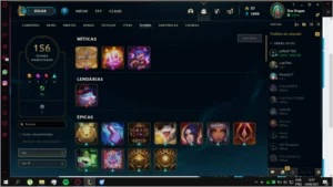 Conta de lol, valorant e wild rift - League of Legends