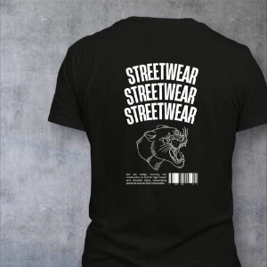 Camisa poliéster/dry fit Estampa streetwear pantera