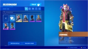 CONTA FORTNITE COM BOLO DE 1 ANO DE ANIVERSÁRIO (RARA)