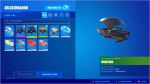 CONTA FORTNITE COM BOLO DE 1 ANO DE ANIVERSÁRIO (RARA)