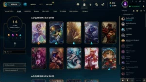 Conta de LOL NV 58 Prata 4 - League of Legends