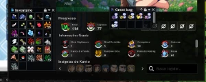 Conta PokexGames lvl 114 boa para reinicio - MALEFIC WIND