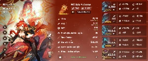 Conta End Game 31 5* Nahida C6 - Genshin Impact