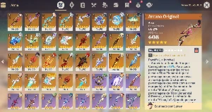 Conta End Game 31 5* Nahida C6 - Genshin Impact