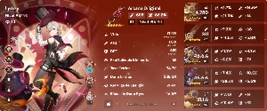 Conta End Game 31 5* Nahida C6 - Genshin Impact