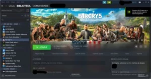 Conta STEAM com diversos jogos
