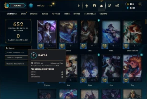 Unranked com TODOS os champs e 185 Skins ( ADC / MID ) - League of Legends LOL