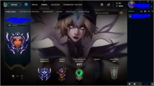 Conta league of legends diamante 2 (faltando só 18 champs) LOL