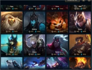 Conta league of legends diamante 2 (faltando só 18 champs) LOL