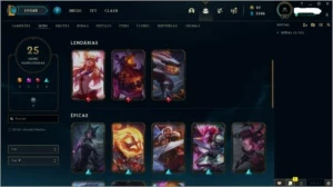 contas lol - League of Legends