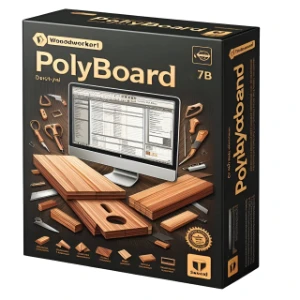 PolyBoard 7.02B (Software para Marcenaria Carpintaria)