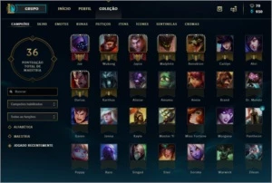 Conta Lol Diamante4 BARATO - League of Legends