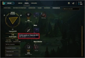 Conta Lol Diamante4 BARATO - League of Legends
