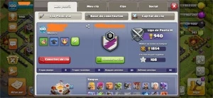 Lvl conta - 100, vila principal recem cv - 11 - Clash of Clans