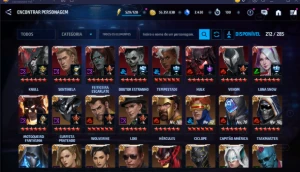 Conta Marvel Future Fight - 9 T4 