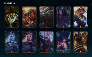 Conta Lol Unranked + 192 Skins - League of Legends