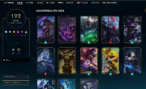 Conta Lol Unranked + 192 Skins - League of Legends