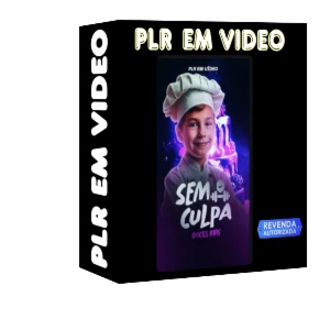 PACK PLR EM VIDEO Cursos de Receitas Saudáveis + BÒNUS - Outros