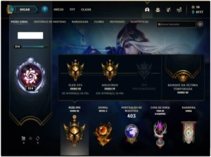 Conta Ouro 4 Com Twitch medieval + Warwick Selvagem (raras) - League of Legends LOL
