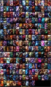 234 SKINS E ALL CHAMPS - League of Legends LOL
