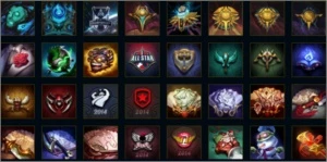 234 SKINS E ALL CHAMPS - League of Legends LOL