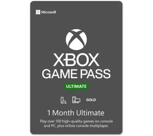 Xbox Game Pass Ultimate 12 meses Na Sua Conta (PC + CONSOLE) - Assinaturas e Premium
