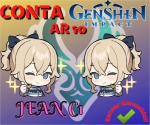 Conta Reroll ar 10 com Jean C1 - Genshin Impact