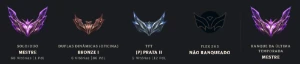 Conta lol mestre S2022 e atual - League of Legends